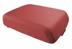 Leather Console Lid Pull Over Seat Cover for Ford F250 (1999–2010) Red