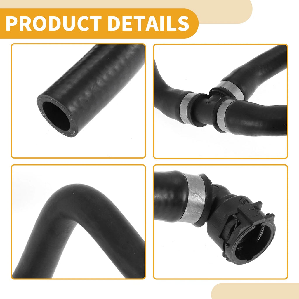 HVAC Heater Hose for BMW X4 (2015–2018) & X3 (2011–2017) No. 64219193255 Rubber