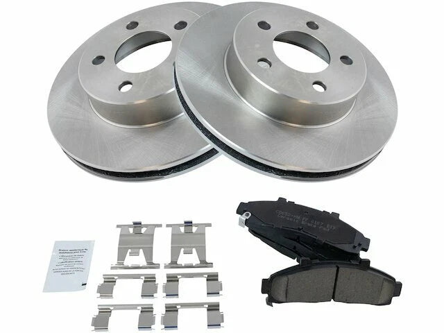 Front Brake Pad and Rotor Kit for Mazda B2500 (1998–2001) J632YN