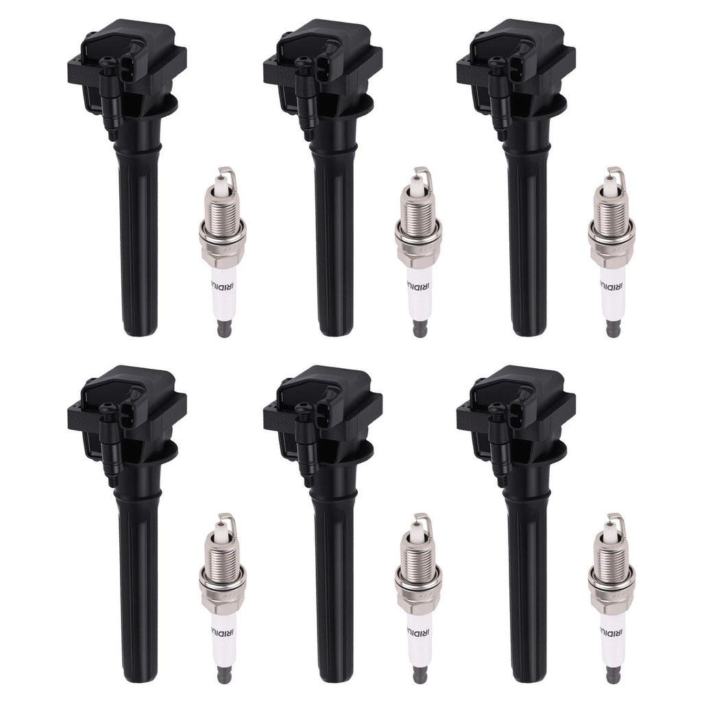 6x Ignition Coil Spark Plug Set for Chrysler Pacifica Prowler (2001–2006)