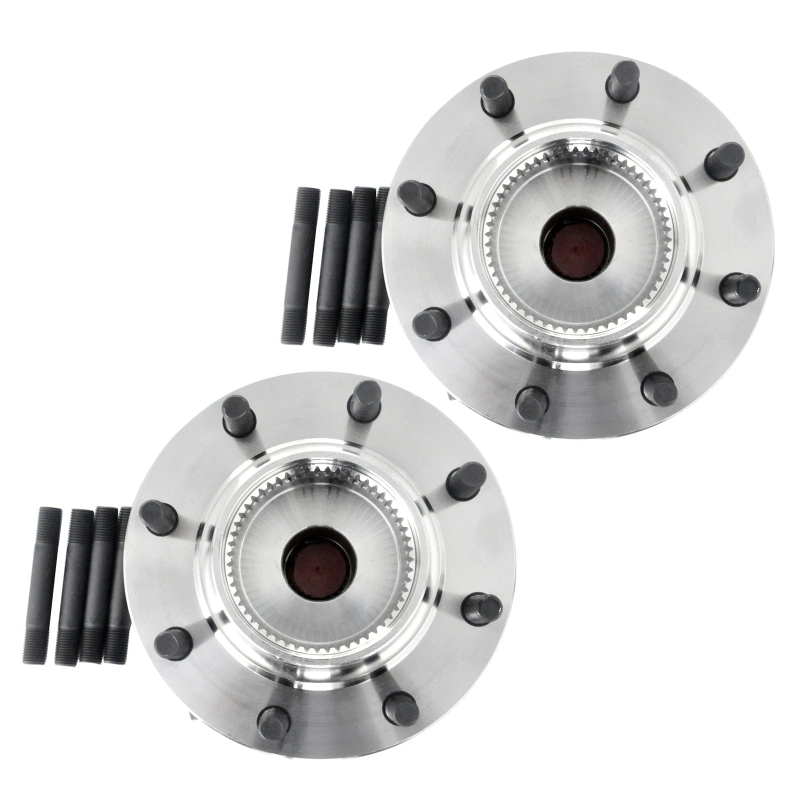 2X Front Wheel Hub Bearings for Ford F-250 Super Duty (1999-2004)