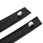Set of 2 Door Pillar Sash Garnish Trim for Honda Civic 2Dr 3Dr (1992–1995)