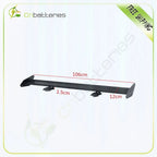 Universal Aluminum GT Style Spoiler Wing for Hatchbacks (Single Deck)