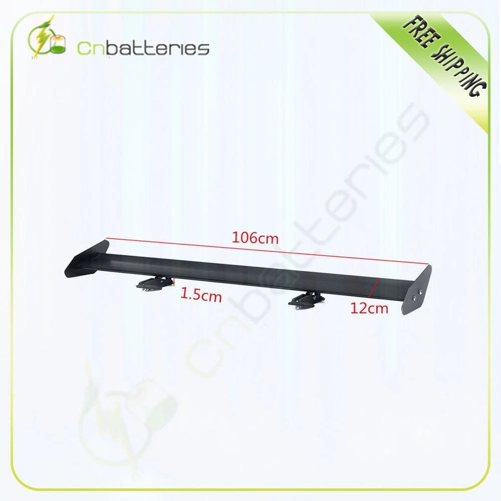 Universal Aluminum GT Style Spoiler Wing for Hatchbacks (Single Deck)
