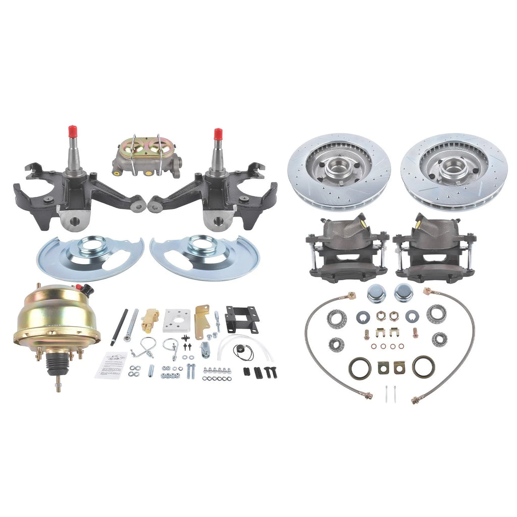 Front Disc Brake Conversion for Chevrolet C10 GMC Suburban (1963-1966)