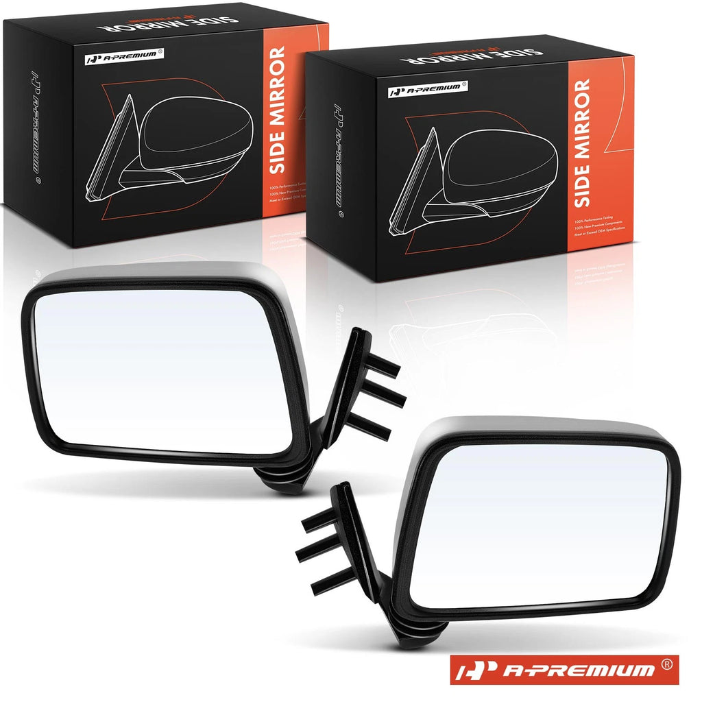 Manual Adjust Mirrors for Nissan D21 Pathfinder (1986–1995)
