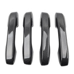 Set of 4 Outer Door Handle Cover Trim for Honda Civic (2022–2025) Carbon Fiber