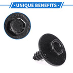30 Pcs Fender Liner Splash Shield Bumper Cover Screw for BMW 1 Series (2011)