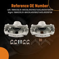 Brake Calipers Pair for Honda Civic (2012–2015) / CR-Z (2011–2015)