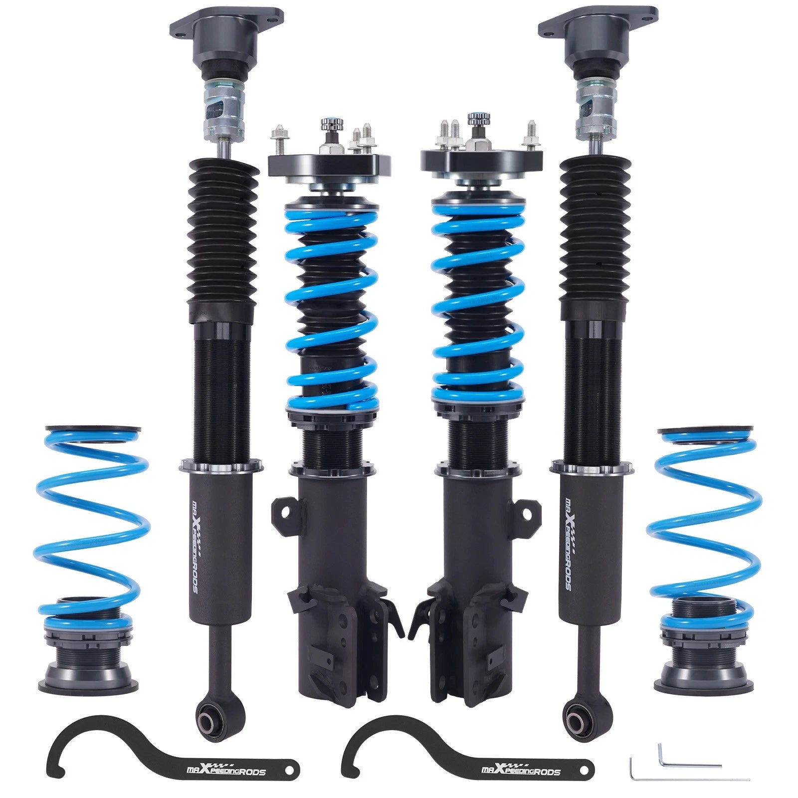 24 Step Adjustable Coilovers Lowering Kit for Ford Fiesta (2011–2019)