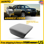 Leather Console Lid Cover for Honda Ridgeline (2006–2014) Gray