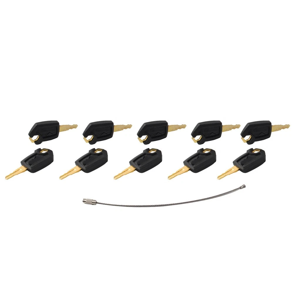 10x Ignition Keys 5P8500 5P-8500 for Caterpillar 980K 980H 416C (2010–2023)