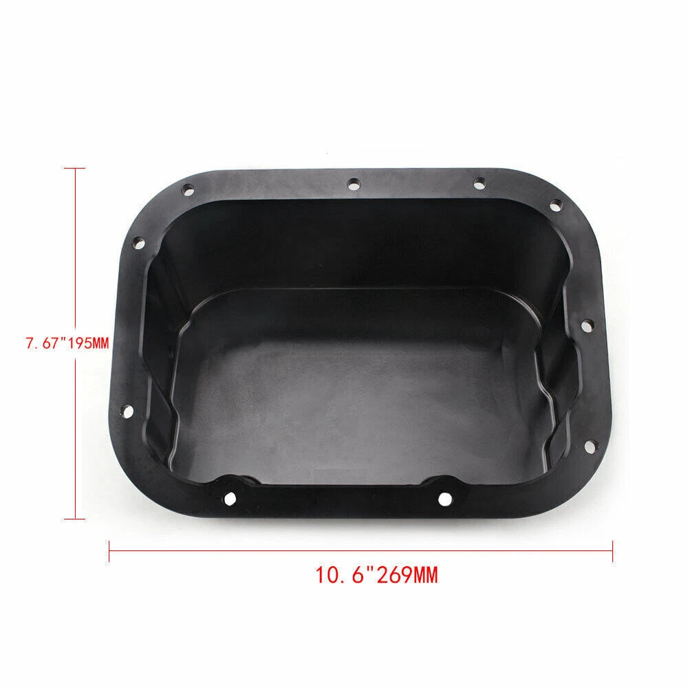 CNC Black Engine Oil Sump Pan for Nissan GTR R35 VR38DETT (2009–2019)