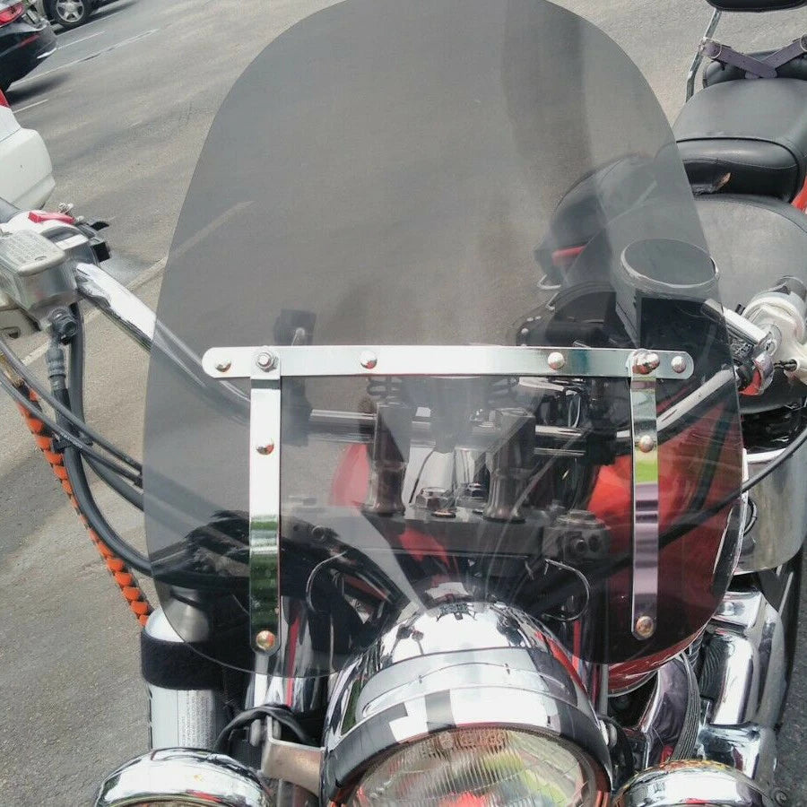 Large Smoke Windshield for Honda Magna Shadow Spirit Sabre 600 750 1100 (19"x17")