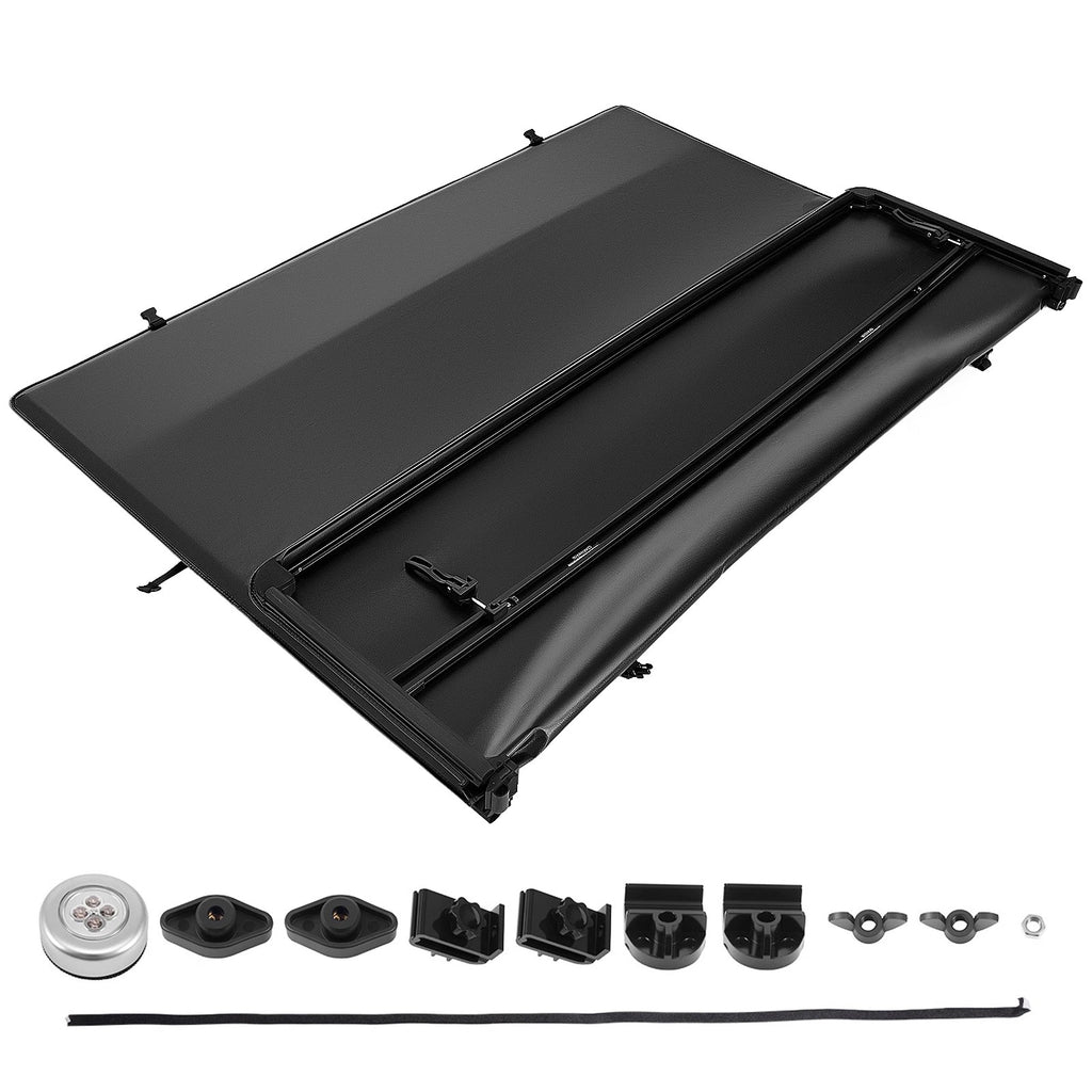 6FT Soft Tonneau Cover for Chevrolet Colorado GMC Canyon (2004–2014) Vinyl