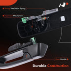 Rear Left Exterior Door Handle for Jeep Grand Cherokee WK (2005–2010)