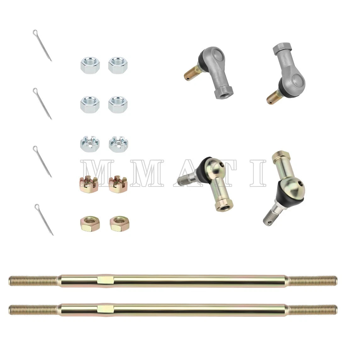 2X Tie Rod End Kit for Polaris Trail Boss 250 300 (1995–1999)