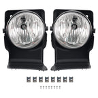 2X Bumper Fog Light Lamp w/ Bulbs for GMC Sierra 1500 2500 3500 (2003–2006)