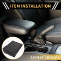Center Console Cover for Dodge Ram 1500 2002-2008 Microfiber Leather Black