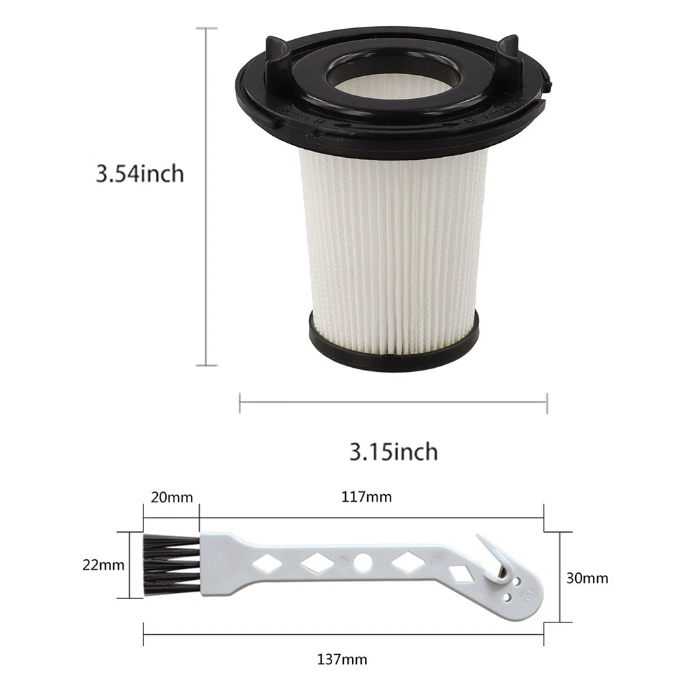 HEPA Filter for WHALL EV 691 (Washable, Reusable, Set of 2)