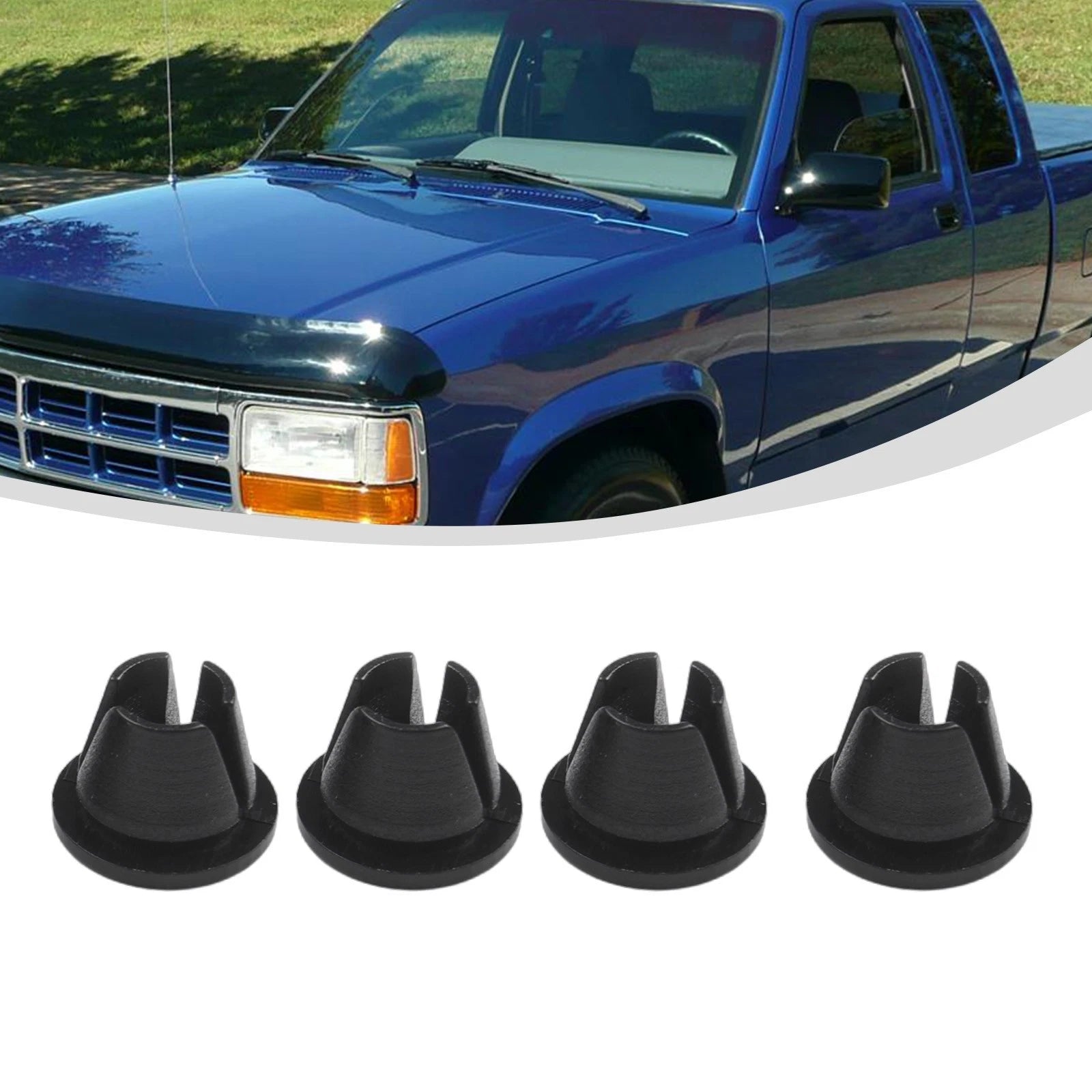 Set of 4 Tail Light Lamp Retainer Clips for Dodge Ram Dakota