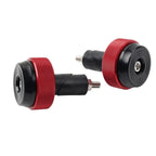 7/8" Red Throttle Handlebar End Plug Set for Motor Cruise Control