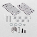 Set of 2 Heavy Duty Door Pivot Hinges for