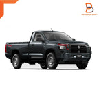Black Front Bumper Headlight Cover Trim for Mitsubishi Triton L200 (23-25)