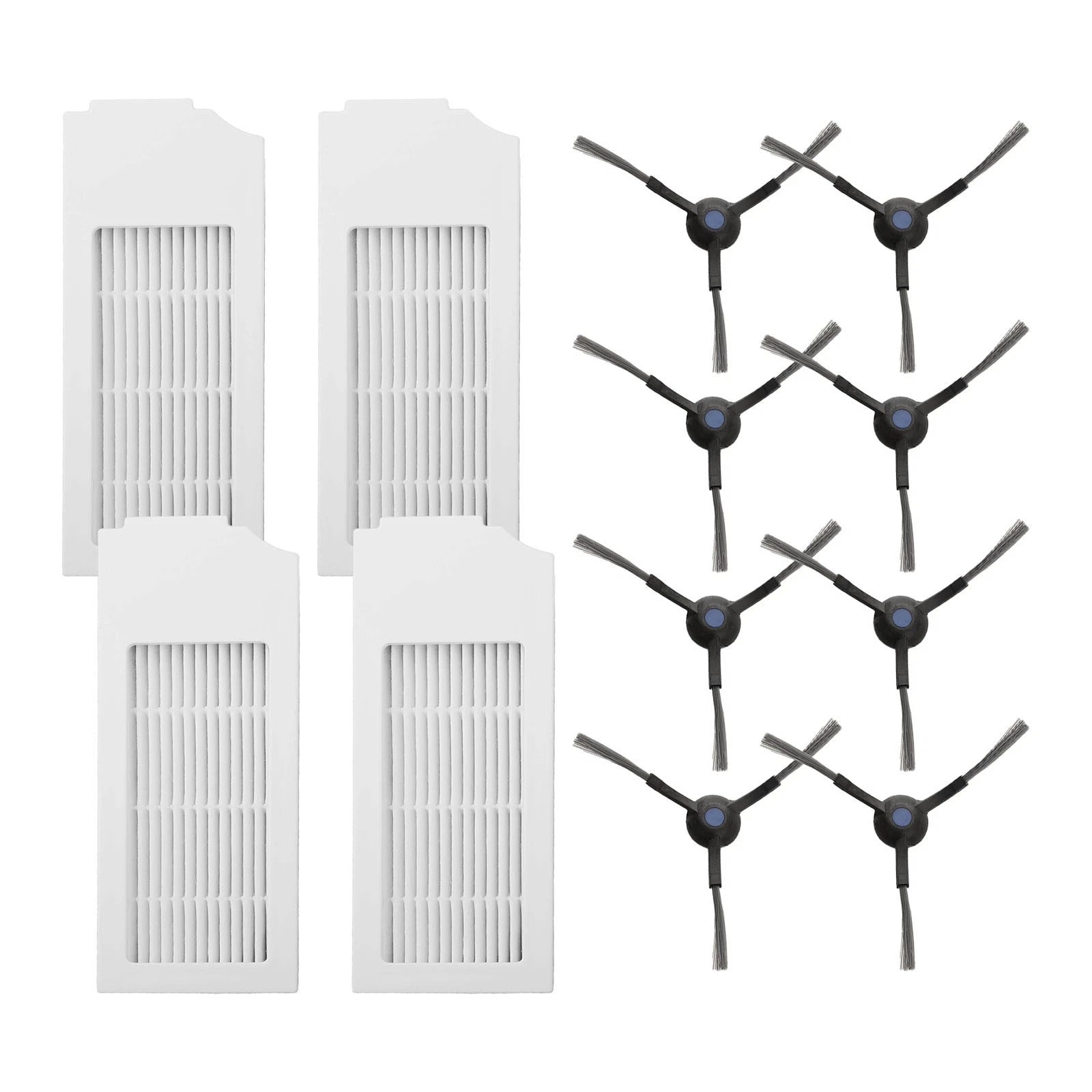 Side Brush Filter Set for DEEBOT N20 N20 Plus N20 Pro Plus (2021–2023)