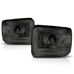 Headlight Lamp Replacement for Ford Super Duty (2011–2016) Chrome Housing