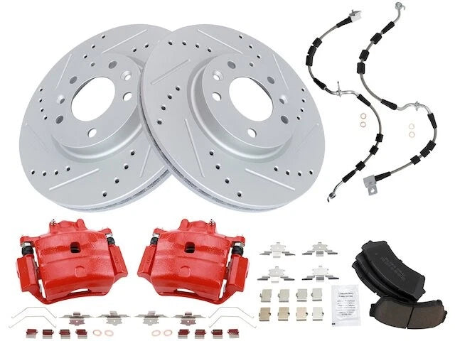 Front Brake Pad Rotor Caliper Set for Mazda 6 (2006–2008) SW389PT