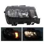 Headlight Assembly for Chevrolet Camaro (2014–2015) Halogen, Passenger, With Bulb