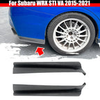 Rear Bumper Aprons Spats Cap Corner Splitter Spats for Subaru WRX STI (2015–2021)