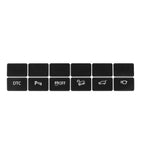 Dash Button Stickers DTC Traction Control for BMW X5 (2007–2013)