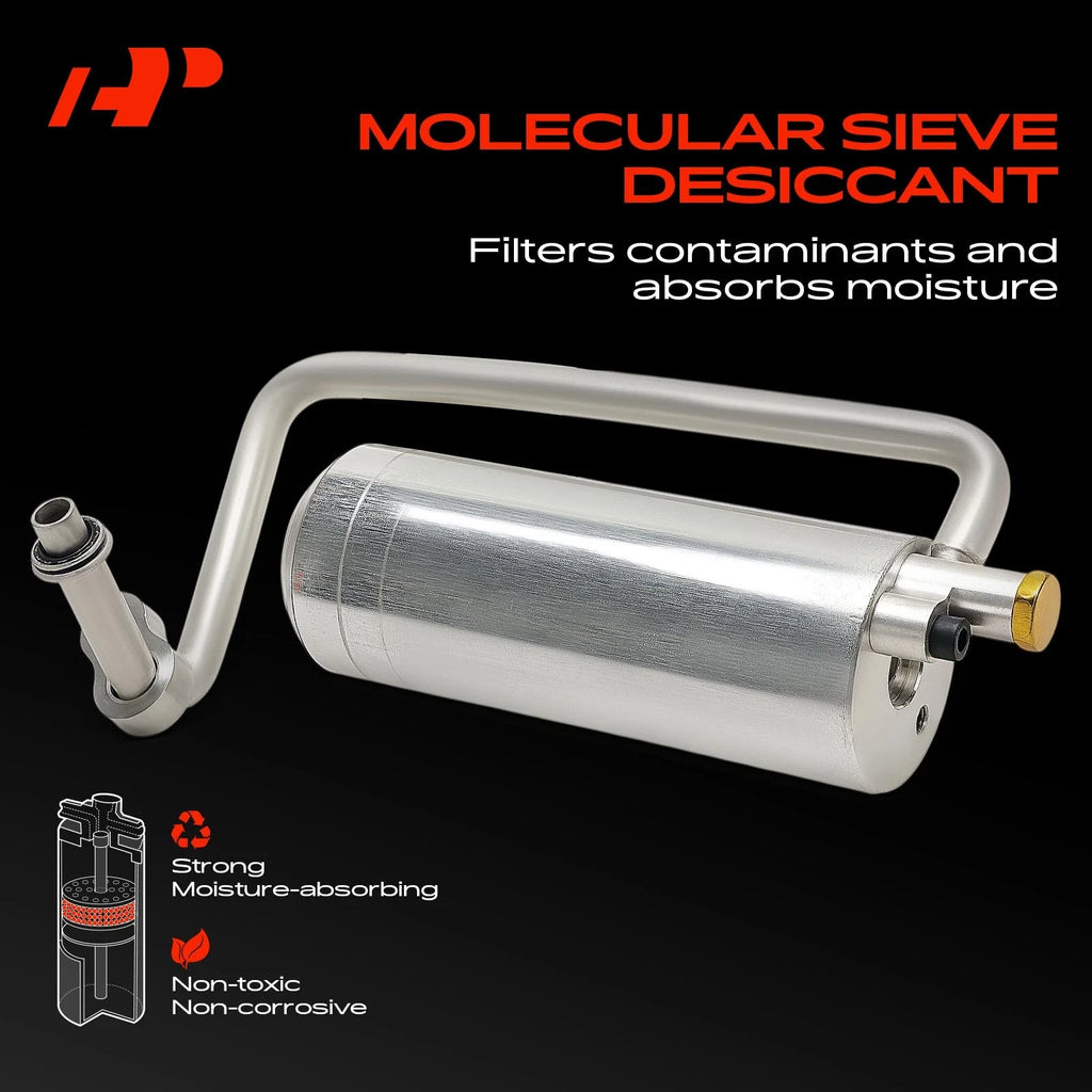 Aluminum A/C Receiver Drier for Pontiac Vibe (2003-2008)