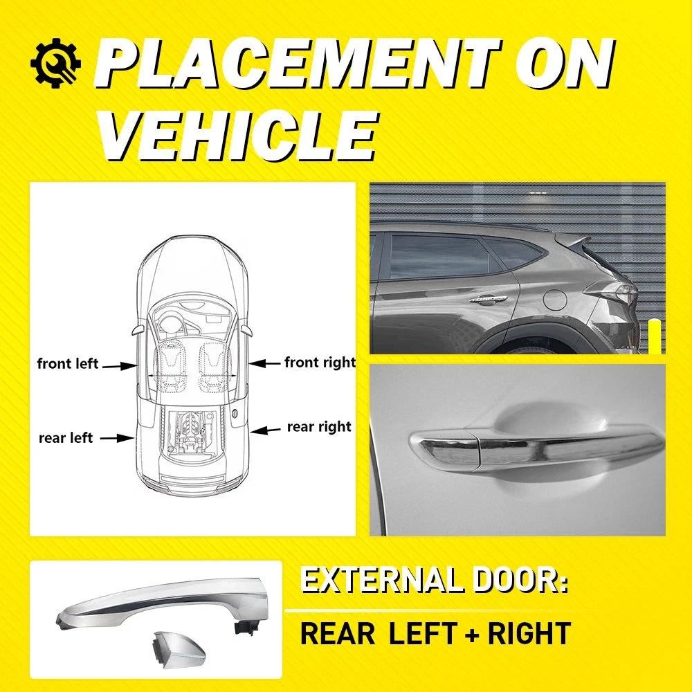 9005 LED Headlight Bulbs for High/Low Beam (6500K)