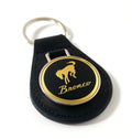 Black Ford Bronco Emblem Keychain Fob for Ford Bronco (1966–2023)