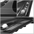 Projector Headlights for Lexus ES350 (2007–2009) - Black Housing, Clear Corner