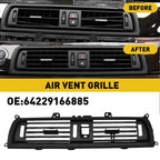 Front Air Vent Center Dash Grille AC for BMW 520i 528i 535i (2011–2017) 64229166885