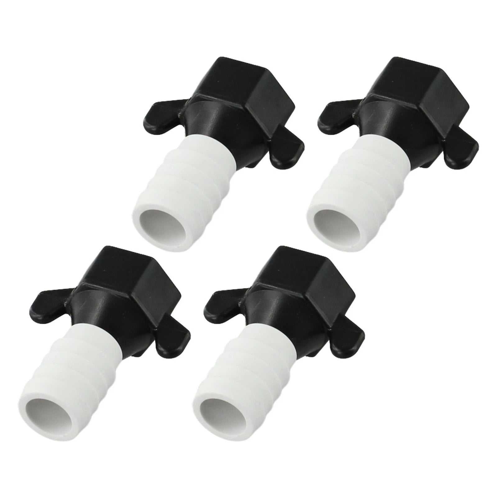 Set of 4 Leak Proof Straight Adapters for RV Water Pump Fittings