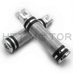 Diamond Chrome Footpegs for Harley FXBB FXBR FXBRS FXLR (2018–2023)