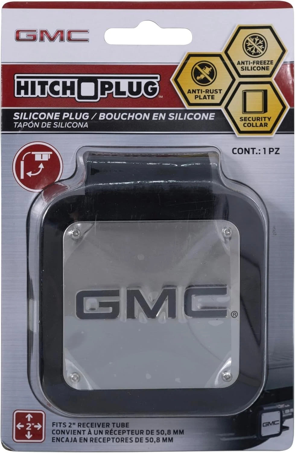 Plasticolor Silicone Hitch Plug for GMC (002305R01)