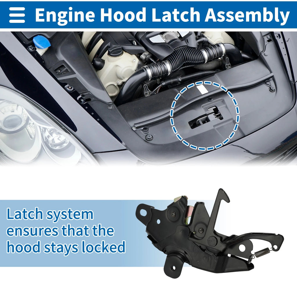Hood Latch Assembly for Toyota Tacoma (2001–2004) No. 5351035180 1 Pc