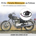 Right Handlebar Switch 584-83963-00-00 for Yamaha XS650 (1976–1978)