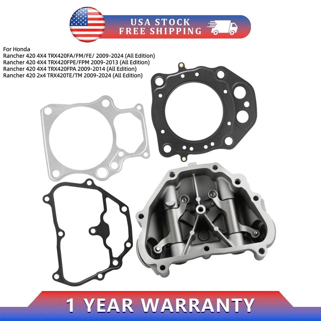 Cylinder Head Valve Cover for Honda Rancher 420 TRX420 (2009–2024)