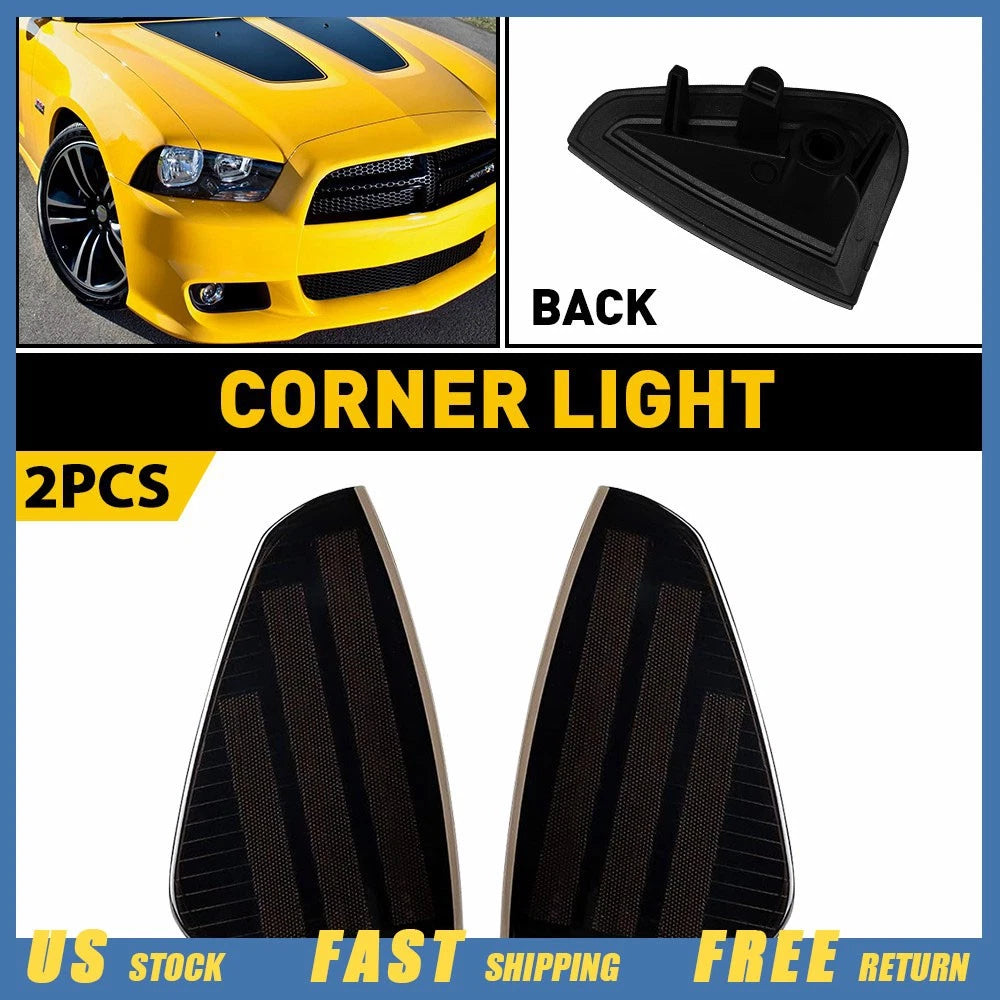 Corner Marker Parking Signal Light Side Passenger RH for Dodge Charger (2006–2010)