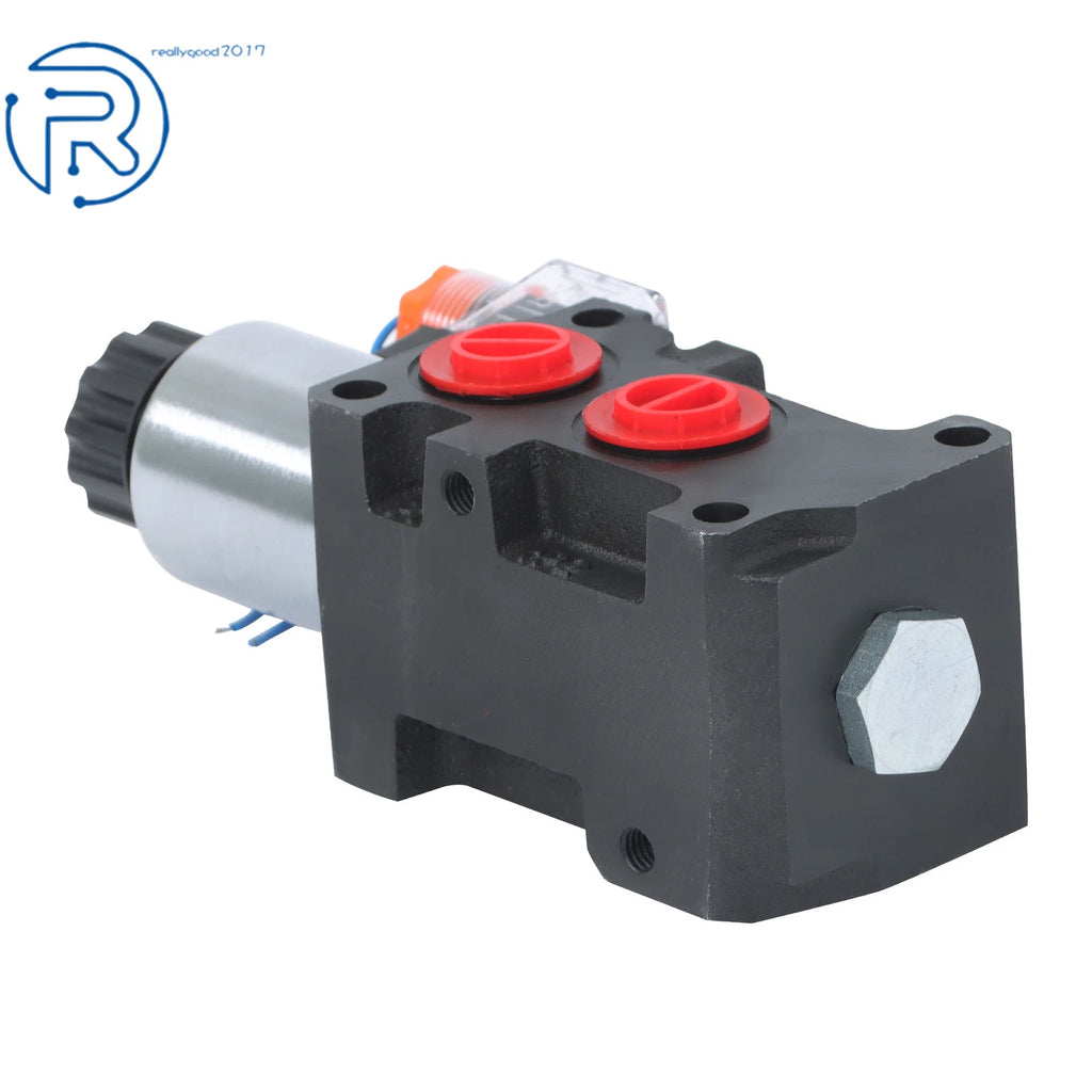 Hydraulic 6 Port Solenoid Diverter Valve for 12V DC Systems (2010-2023)