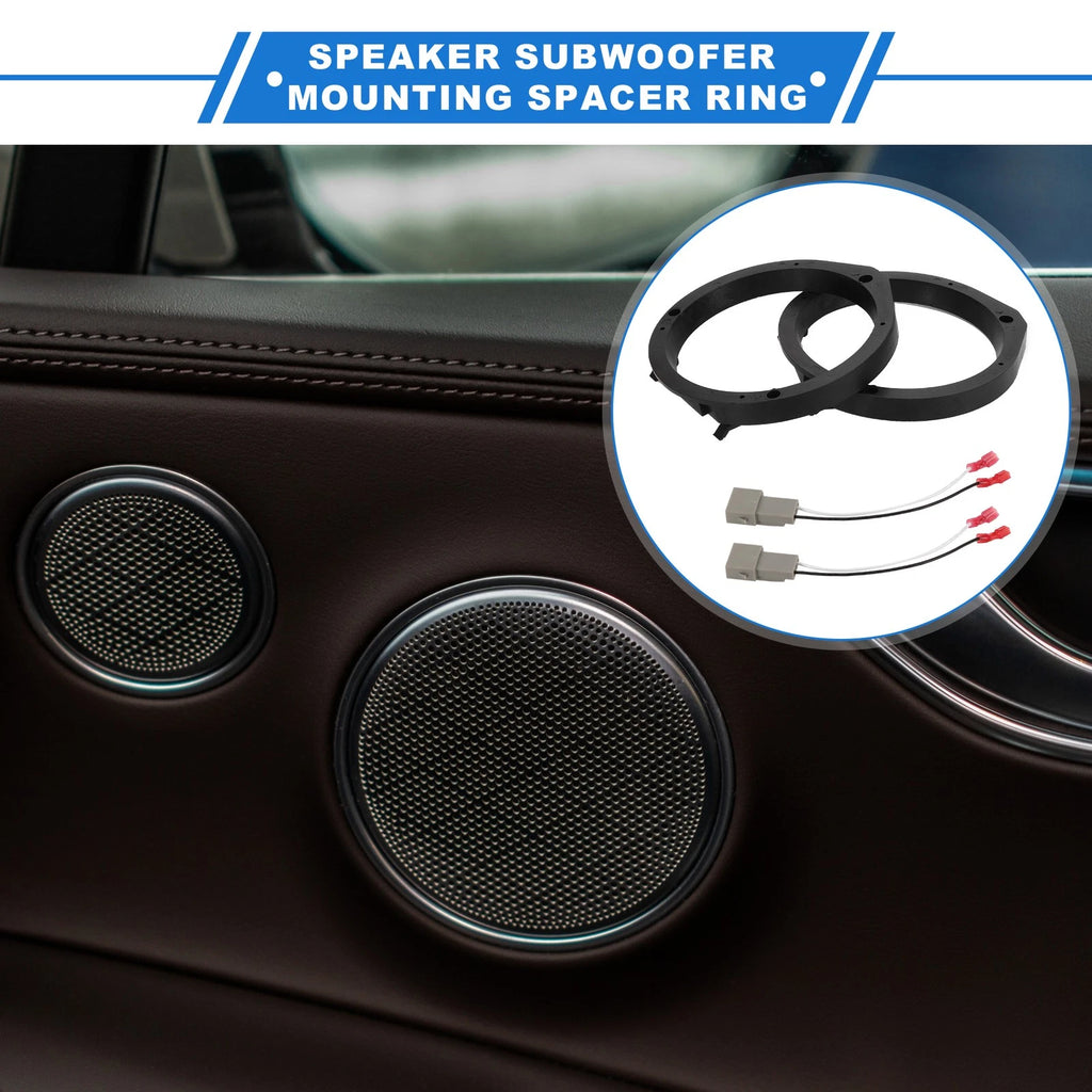 Set of 2 Speaker Spacer Rings for Honda Civic (6.5'')
