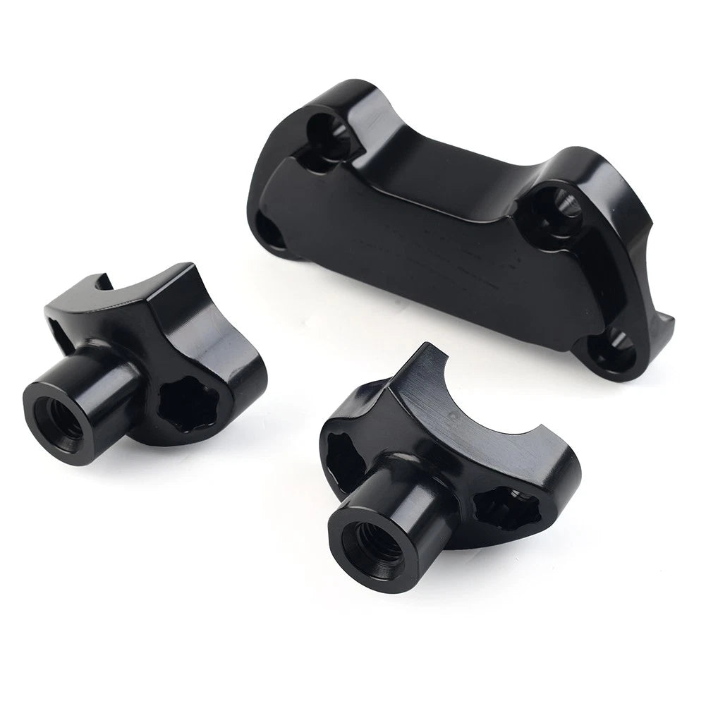 1.7" Handlebar Risers Top Clamp for Harley Dyna Softail Sportster