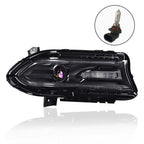 Passenger Side Halogen Projector Headlight with LED DRL for Dodge Charger (2015–2023)